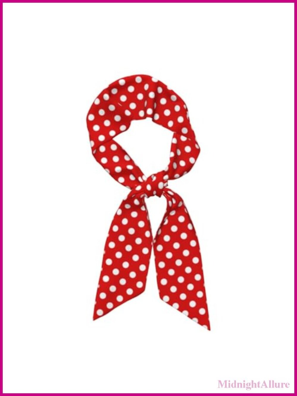 Satin Neck Scarf Women Silky Smooth Long Thin Hair Headband